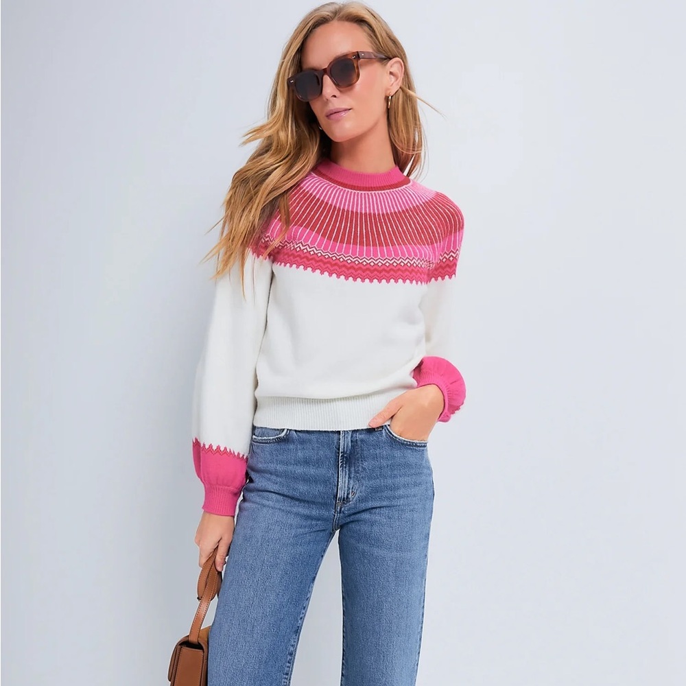 Tuckernuck Hyacinth House Color Block Sweater
